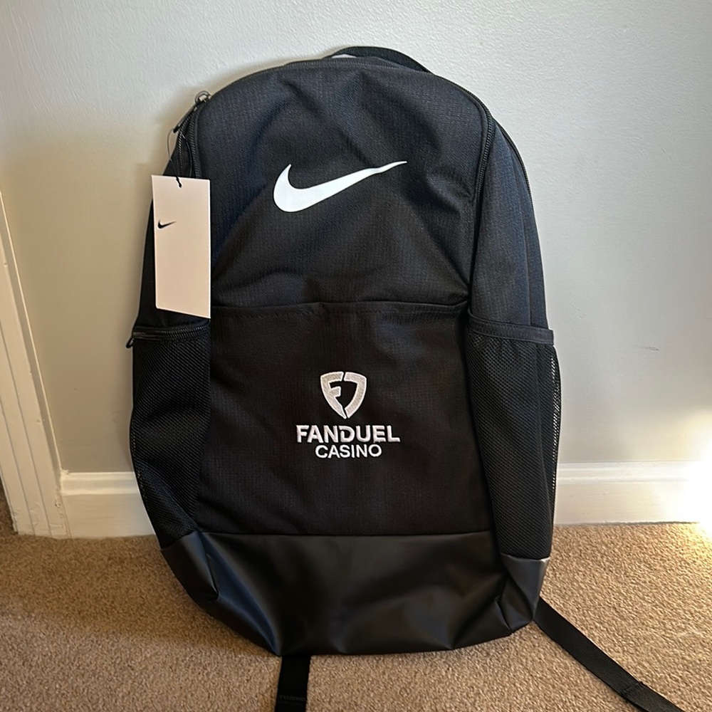 Nike Fanduel Casino Black Backpack